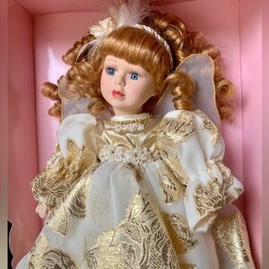Porcelain Doll - Angel Collection- Genuine Porcelain Doll